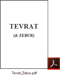 Tevrat & Zebur (PDF)